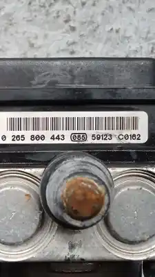 Peça sobressalente para automóvel em segunda mão abs por opel meriva cosmo referências oem iam 0265800443  0265231583 13182319
