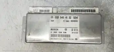 Second-hand car spare part ASR CONTROL UNIT for MERCEDES-BENZ CLASE E (W211) BERLINA E 270 CDI (211.016) OEM IAM references 0265109516  