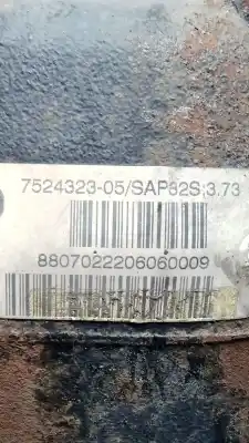 Second-hand car spare part rear differential for bmw 1 (e87) 116 i oem iam references 751499204 r/3.73 05 752432305