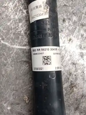 Second-hand car spare part rear left shock absorber for dacia spring ev (b6m1) oem iam references 562103041r  