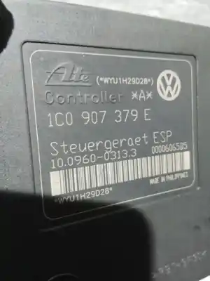 Peça sobressalente para automóvel em segunda mão abs por audi a3 (8l1) 1.9 tdi referências oem iam 1c0907379e 1jo614517e 10020600094 10096003133