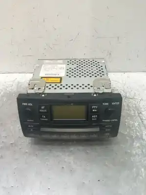 Peça sobressalente para automóvel em segunda mão sistema de áudio / rádio cd por toyota corolla (_e12_) 1.4 d (nde120_) referências oem iam 8612002380
