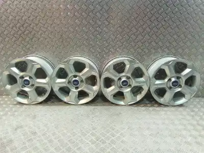 Peça sobressalente para automóvel em segunda mão jogo de jantes por ford fiesta (cbk) 1.4 tdci cat referências oem iam 8v211007ba  