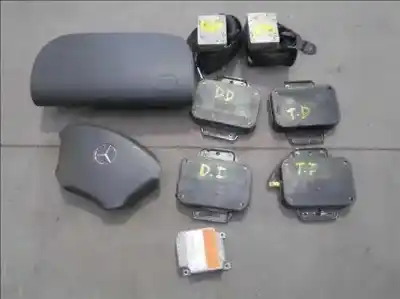 Peça sobressalente para automóvel em segunda mão kit airbag por mercedes-benz clase ml (bm 163) om612963 referências oem iam 1635421318