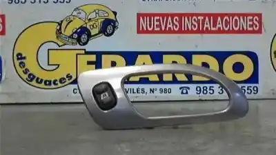 Peça sobressalente para automóvel em segunda mão botão / interruptor elevador vidro traseiro direito por peugeot 607 (s2) 2.7 hdi fap cat (uhz / dt17ted4) referências oem iam 