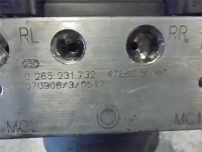 Peça sobressalente para automóvel em segunda mão abs por nissan note (e12) 1.5 dci referências oem iam   