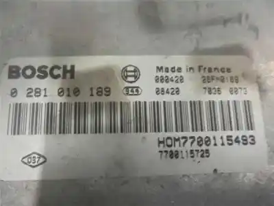 Second-hand car spare part ecu engine control for renault scenic rx4 (ja0) 1.9 dci salomon oem iam references   