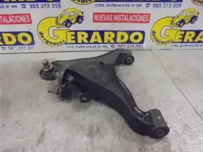 Recambio de automóvil de segunda mano de soporte brazo suspension delantero izquierdo para nissan navara pick-up (d40m) 2.5 dci diesel cat referencias oem iam   