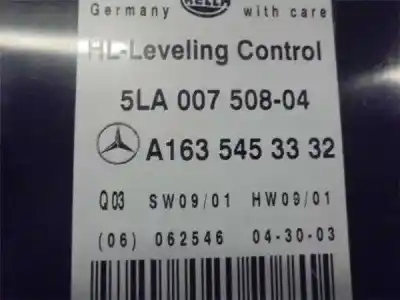 Pièce détachée automobile d'occasion  module de ballast de phare xenon pour mercedes-benz clase ml (bm 163) 2.7 270 cdi (163.113) [2.7 ltr. - 120 kw cdi 20v cat] références oem iam   