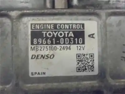 Second-hand car spare part ecu engine control for toyota yaris (ncp1/nlp1/scp1) 1.3 expo oem iam references   