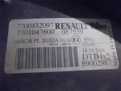 Автозапчастина б/у права фа для renault scenic (ja..) f9q посилання на oem iam   