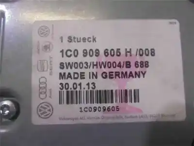 Автозапчастина б/у блок управління подушками безпеки для skoda fabia (6y2/6y3) atd посилання на oem iam   