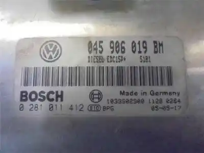 Автозапчастина б/у ебу контролер двигуна для skoda fabia combi (6y5) d-amf посилання на oem iam   
