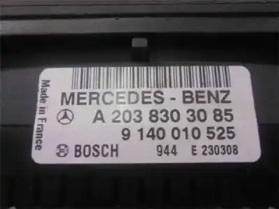 Pièce détachée automobile d'occasion commande de climatisation / chauffage pour mercedes-benz clase c (w203) familiar 2.2 cdi cat références oem iam   
