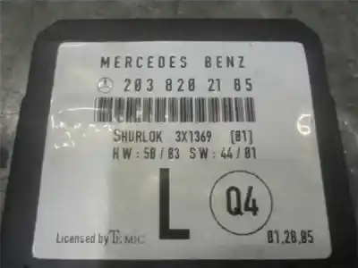 Gebrauchtes Autoersatzteil steuergerät zentralverriegelungssteuergerät zum mercedes-benz clase c (w203) familiar 2.2 cdi cat oem-iam-referenzen   