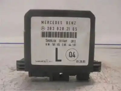 Gebrauchtes Autoersatzteil steuergerät zentralverriegelungssteuergerät zum mercedes-benz clase c (w203) familiar 2.2 cdi cat oem-iam-referenzen   