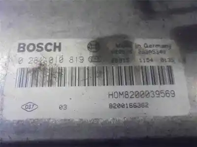 Автозапчасти б/у блок управления двигателем за renault scenic (ja..) f9q732 ссылки oem iam 8200039569  