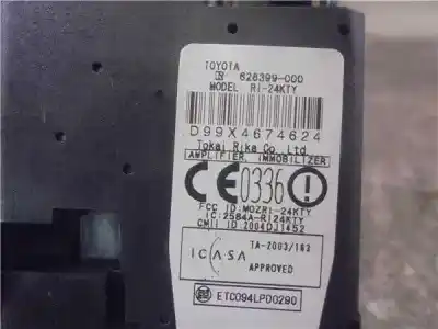 Peça sobressalente para automóvel em segunda mão comutador de ignição por toyota prius (nhw20) hibrido basis [hibrido 57 kw ( 1.5 ltr. - 57 cat)] referências oem iam   