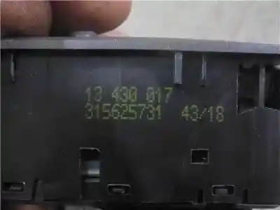 Second-hand car spare part left front power window switch for opel corsa e b14xer opt. ldd oem iam references   