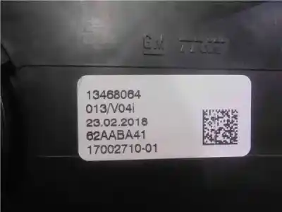 Peça sobressalente para automóvel em segunda mão comando de sofagem (chauffage / ar condicionado) por opel corsa e b14xer opt. ldd referências oem iam   