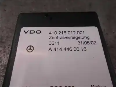 Автозапчасти б/у закрытый распределительный щит за mercedes-benz vaneo (bm 414) compact van 1.6 (414.700) ссылки oem iam   