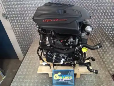 Second-hand car spare part complete engine for alfa romeo giulia 2.2 jtdm oem iam references 55284529 8622142 