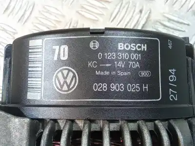 Recambio de automóvil de segunda mano de alternador para volkswagen golf iii variant ( 1h5) 1.9 tdi referencias oem iam 028903025h 0123310001 