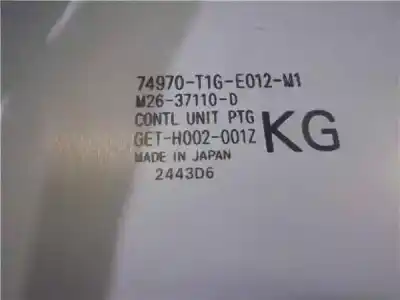 Gebrauchtes Autoersatzteil verschiedene teile zum honda cr-v (re) 2.2 dtec cat oem-iam-referenzen 74970t1ge012m1  