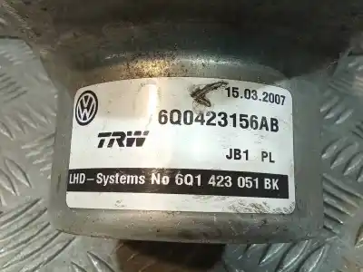 Second-hand car spare part power steering pump for volkswagen polo (9n1) 1.4 tdi oem iam references 6q0423156ab 6q1423051bk 