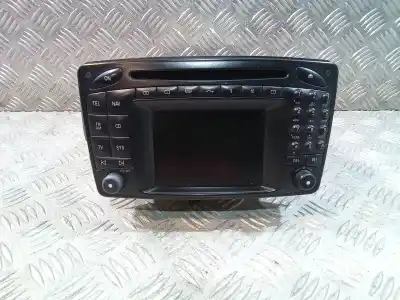 Piesă de schimb auto la mâna a doua sistem audio / cd radio casetofon pentru mercedes-benz clase c (w203) berlina 2.2 cdi cat referințe oem iam a2038275242 7612001530 