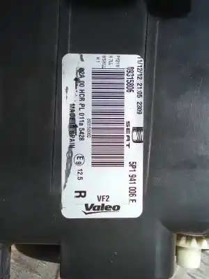 Piesă de schimb auto la mâna a doua far dreapta pentru seat altea 2.0 tdi referințe oem iam 5p1941006e 89315806 