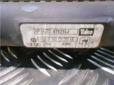 Автозапчастина б/у водяний радіатор для volkswagen golf v variant (1k5) caxa посилання на oem iam 1k0121253ab  