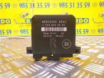 Piesă de schimb auto la mâna a doua Unitate De Control închidere pentru MERCEDES-BENZ CLASE C (W203) BERLINA OM611962 Referințe OEM IAM 2038202285  