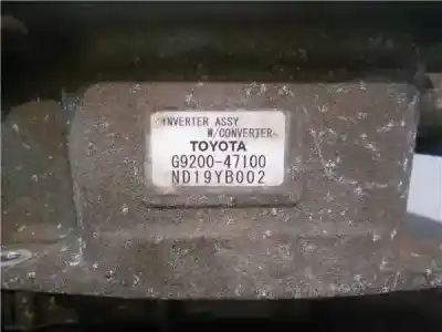 Gebrauchtes Autoersatzteil investor zum toyota prius (nhw20) 1nz-fxe oem-iam-referenzen g920047100  