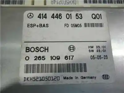 Автозапчастина б/у блок управління abs для mercedes-benz vaneo (bm 414) compact van om668914 посилання на oem iam 4144460153  