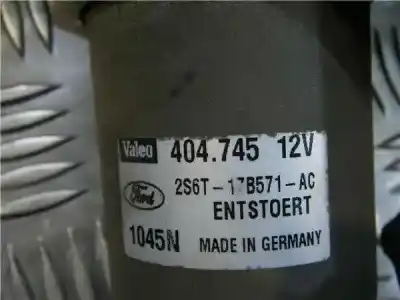 Pièce détachée automobile d'occasion moteur d'essuie-glace avant pour ford fiesta (cbk) f6ja références oem iam 2s6t17b571ac  