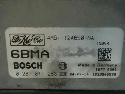 Автозапчасти б/у блок управления двигателем за ford focus c-max (cap) g8da ссылки oem iam 4m5112a650na  