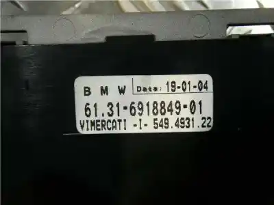 Second-hand car spare part headlights switch for bmw serie 7 (e65/e66) m57n2306d2 oem iam references 6,13e+12  