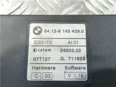 Peça sobressalente para automóvel em segunda mão válvula de controle do calefactor de agua por bmw x3 (e83) m47n204d4 referências oem iam 6,41e+11  