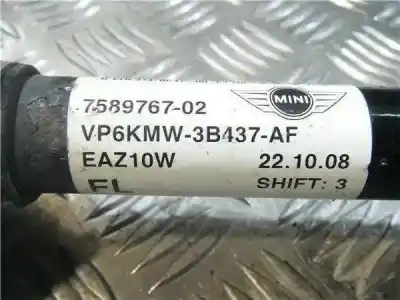 Second-hand car spare part front left transmission for bmw mini (r56) n12b14a oem iam references 7589767  