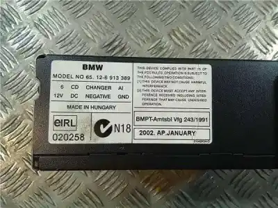 Peça sobressalente para automóvel em segunda mão sistema de áudio / rádio cd por bmw x5 (e53) 30-6d-1 referências oem iam 6,51e+10  