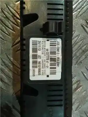 Second-hand car spare part multifunction display for citroen c3 1.4 hdi cool oem iam references 98037778xt  