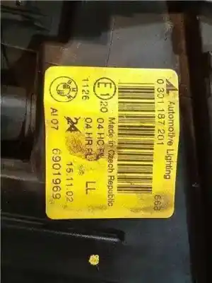 Peça sobressalente para automóvel em segunda mão farol / farolim esquerdo por bmw serie 3 compacto (e46) m47n204d4 referências oem iam 6901969  