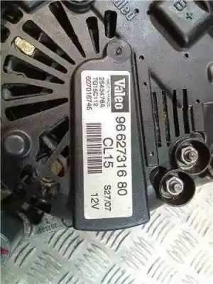 Pezzo di ricambio per auto di seconda mano alternatore per mitsubishi outlander (cw0) 2.2 di-d cat riferimenti oem iam 9662731680  