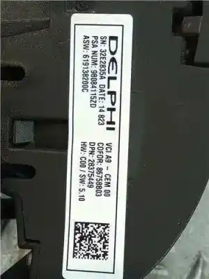 İkinci el araba yedek parçası direksiyon kontrolü için peugeot 208 1.4 hdi fap oem iam referansları 98084115zd  