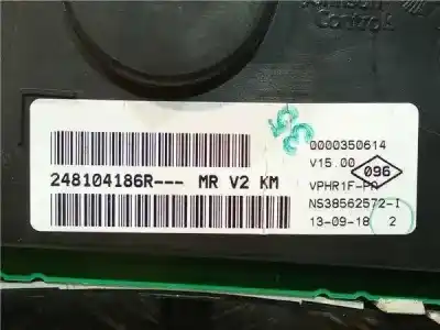 Автозапчасти б/у приборная доска за dacia dokker 1.5 blue dci diesel fap cat ссылки oem iam 248104186r  