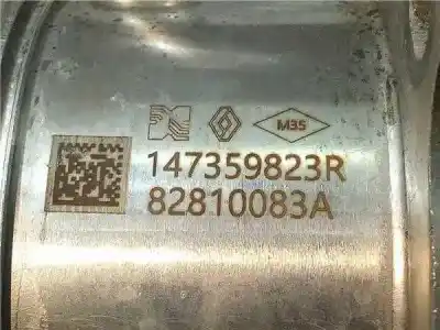 Pezzo di ricambio per auto di seconda mano raffreddatore egr per dacia dokker 1.5 blue dci diesel fap cat riferimenti oem iam 147359823r  