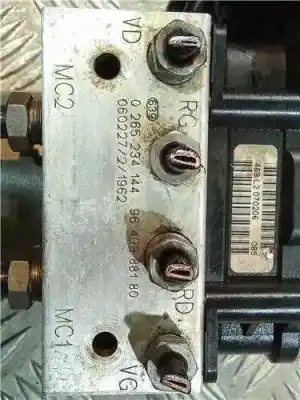 Peça sobressalente para automóvel em segunda mão abs por citroen c4 berlina 1.6 16v hdi fap referências oem iam 9649988180  