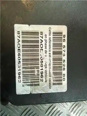 Peça sobressalente para automóvel em segunda mão abs por citroen c4 berlina 1.6 16v hdi fap referências oem iam 9649988180  