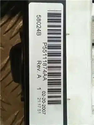 Автозапчастина б/у клімат-контроль для jeep compass (mk) byl посилання на oem iam p55111874aa  